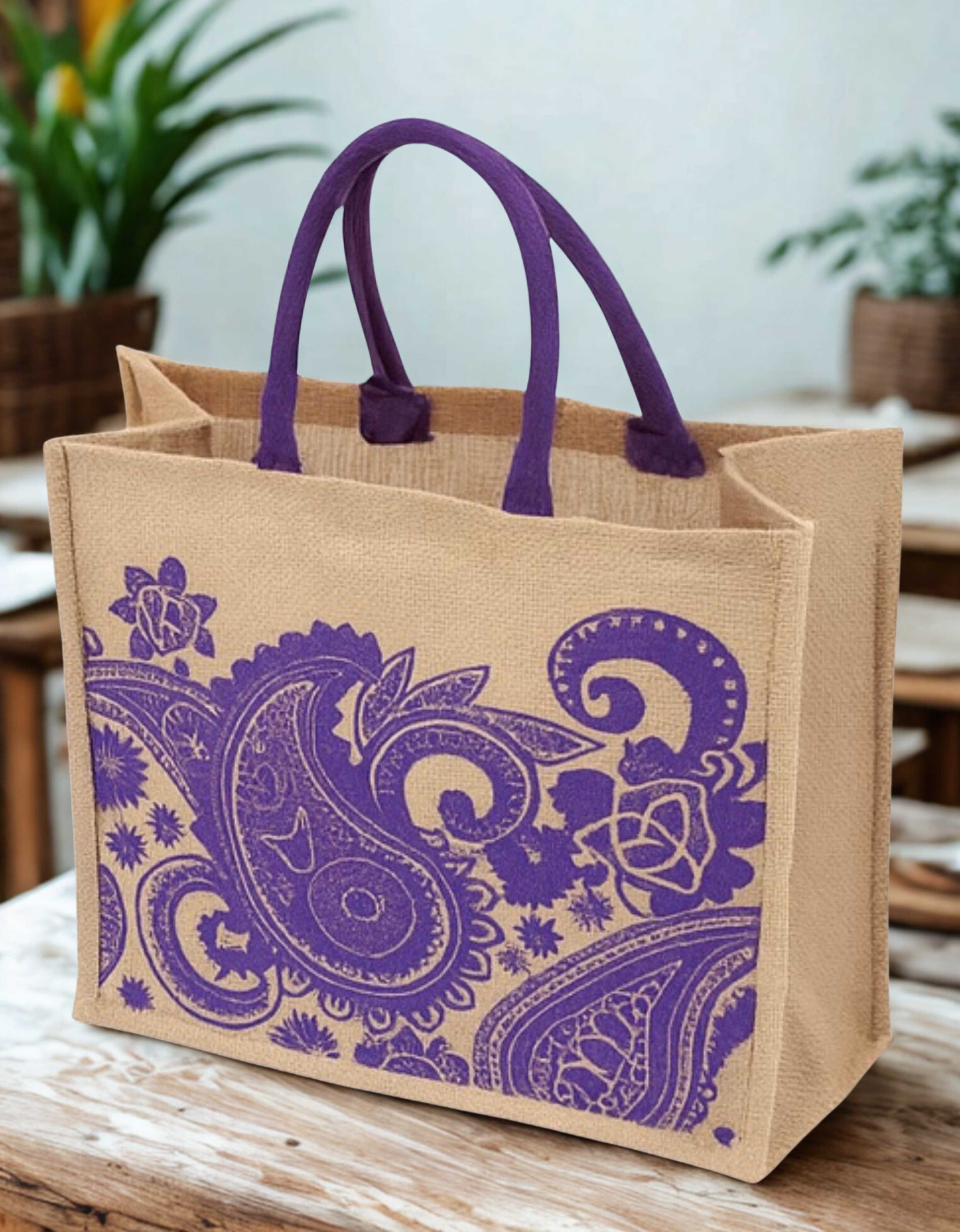 Jute shopping bag J-030